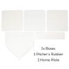 Crown Sporting Goods - Throw Down 5 Pack Baseball Bases, Home Plate, & Pitcher's Mound - Thin Rubber - Baseball, Softball, Kickball Games & Practice view 4