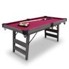 6' Pendleton Portable Pool Table view 1