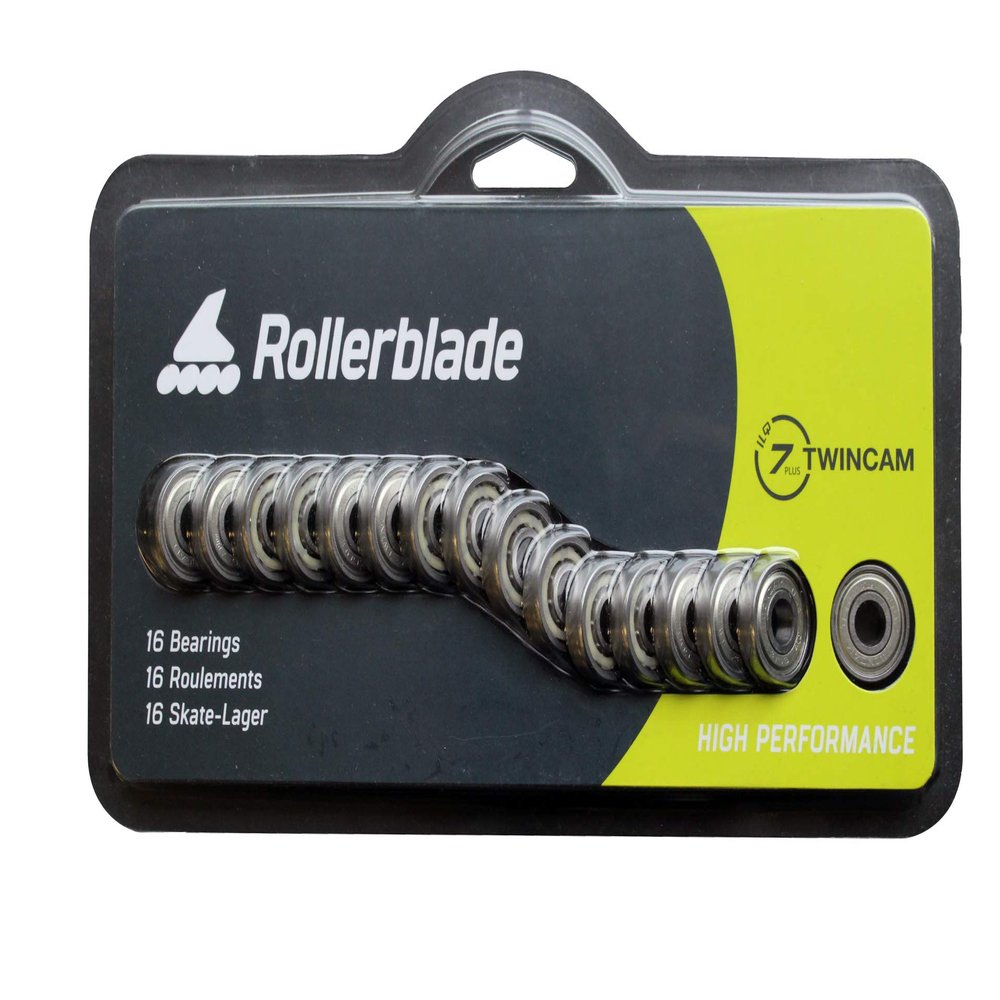 Rollerblade Inline Skates ILQ-7 Plus Bearings, Silver, 16 Pack