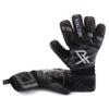 Rectrix 1.0 Goalkeeper Gloves (with Free Zip Case) - Negative Cut - Youth & Adult Sizes - Pro-Level Grip for Football Soccer Goalkeeping (11, Black) view 2