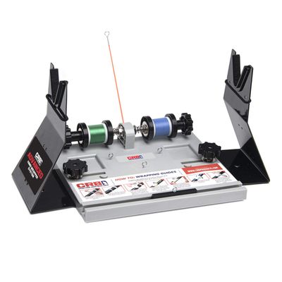 CRB Advanced Hand Wrapper System 2 Spool Thread Tensioner & Rod Stand for Rod Building