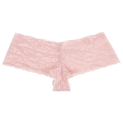 INC Women's Lace Boyshort (XXL, Lotus Pink )