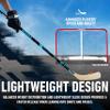 Franklin Sports Seattle Kraken Street Hockey Stick - 48" Fused Wood Stick w/ABS Blade - Right Shot - Ball Hockey - NHL Official Licensed view 2