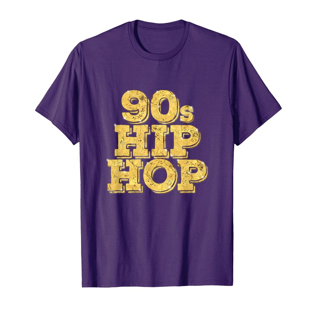 1990 90s Hip Hop DJ Music Producer Gold Dope Beats Rappers T-Shirt