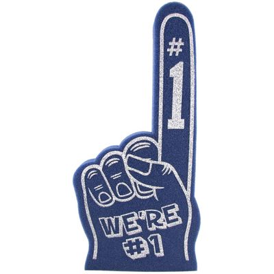 Giant Foam Finger 18 Inch- We're Number 1 Foam Hand for All Occasions - Cheerleading for Sports - Exciting Vibrant Colors use as Celebration Pom Poms- Great for Sports Events Games School Business