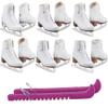 Jackson Ultima Figure Ice Skates Finesse JS450 / Medium to Wide/Adult 9 Bundle with Bag and Guardog Skate Guards view 2