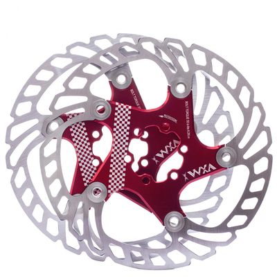 YBEKI Premium Floating Bike Disc Brake Rotor (140/160/180/203mm) - CNC Machined Stainless Steel & Aircraft Aluminum - Enhanced Heat Dissipation for MTB/Road/BMX Bikes - with 12-Bolt Kit