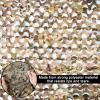 Fousam Camo Netting, Camouflage Netting Bulk Roll 10X10 10X20 20X20 for Hunting Party Decoration Sunshade view 4