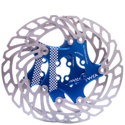 YBEKI Premium Floating Bike Disc Brake Rotor (140/160/180/203mm) - CNC Machined Stainless Steel & Aircraft Aluminum - Enhanced Heat Dissipation for MTB/Road/BMX Bikes - with 12-Bolt Kit