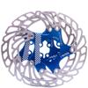 YBEKI Premium Floating Bike Disc Brake Rotor (140/160/180/203mm) - CNC Machined Stainless Steel & Aircraft Aluminum - Enhanced Heat Dissipation for MTB/Road/BMX Bikes - with 12-Bolt Kit view 1