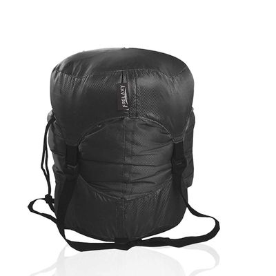 Frelaxy Compression Sack, Ultralight Sleeping Bag Stuff Sack 11L/ 18L/ 30L/45L/52L, Compression Stuff Sack - Space Saving Gear for Camping, Hiking, Backpacking (Black, XXL)