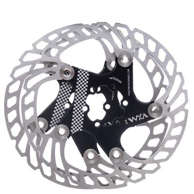YBEKI Premium Floating Bike Disc Brake Rotor (140/160/180/203mm) - CNC Machined Stainless Steel & Aircraft Aluminum - Enhanced Heat Dissipation for MTB/Road/BMX Bikes - with 12-Bolt Kit