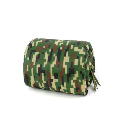 Farm Blue One of a Kind Digital Jungle Camo Army Blanket - Woobie Blanket Poncho Liner - Perfect Gear for Picnic, Hiking, or Car Unique Custom Camo, Military Camping Blanket