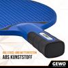 GEWO Outdoor Table Tennis Bat - Weatherproof Table Tennis Bat Blue for Outdoor Use with Sturdy Mesh Structure Non-Slip Handle Ideal for Water Table Tennis and Leisure Table Tennis Outdoor view 4