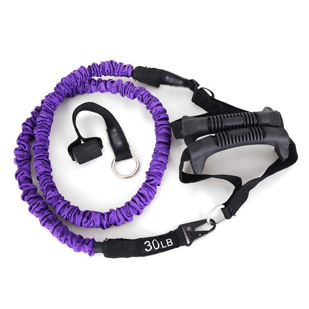 Strength Training Arm Strength Equipment Men Women Strength Training Fitness Equipment Set Pull Rope/Home Exercise Elastic Rope Exercise Machines (Color : 30LB)
