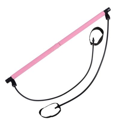 Strength Training Multi Gym Arm Strength Fitness Equipment Stretch Workout Equipment Muscle Training Pull Rope Exercise Machines (Color : Pink)