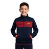 Icon Sports Officially Licensed FC Barcelona Soccer Track Jacket - Unisex Kids - FCB52TJ Navy YS view 1