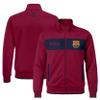 Icon Sports Officially Licensed FC Barcelona Soccer Track Jacket - Unisex Adult - FCB52TJ Wine S view 2