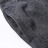 Mens Heavyweight Fleece Cargo Sweatpants Fashion Sport Baggy Pants Jogger with Pockets Deep Grey view 4