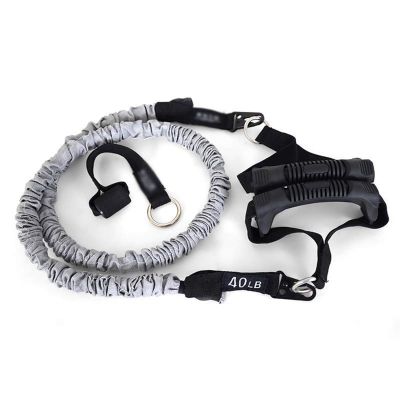 Strength Training Arm Strength Equipment Men Women Strength Training Fitness Equipment Set Pull Rope/Home Exercise Elastic Rope Exercise Machines (Color : 40LB)