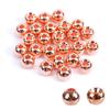 Maxcatch 100PC/LOT Tungsten Fly Tying Beads Head for Nymph Fishing Materials 10 Colors (Copper, 4.6 mm -100PCS) view 1