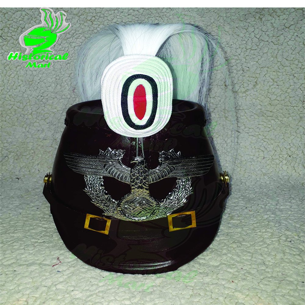 Prussian Shako Helmet for Officer Ranks of The Jagerbatallion Tschako Helmet -67