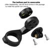 Thinvik Bike Computer Mount Bicycle Out Front Mount for Garmin Edge 1040 1030 840 830 540 530 130 Compatible with 31.8mm 25.4mm Handlebar view 2