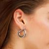 M MOOHAM Hoop Earrings for Women - Hypoallergenic Small Dainty Tiny Chunky Mini Hoop Earrings for Women Jewelry 13mm view 3
