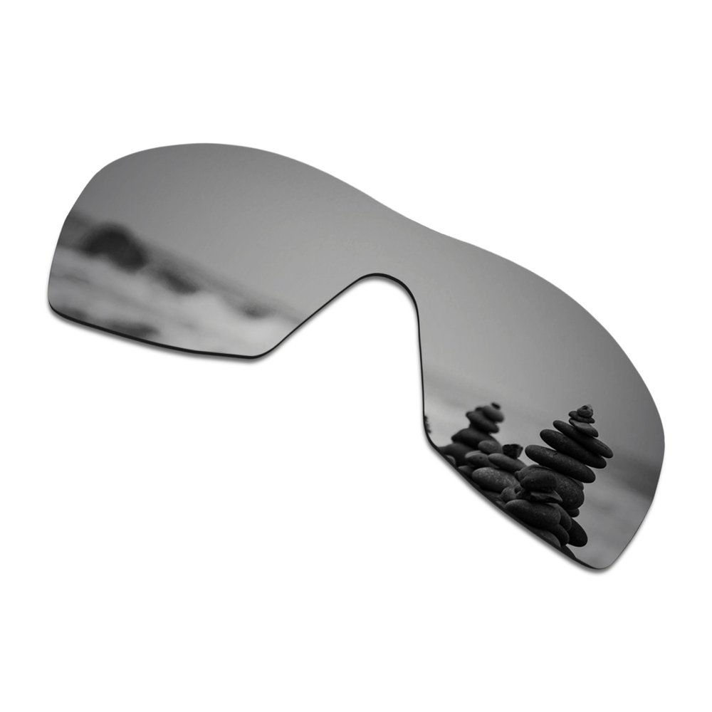 SmartVLT Polarized AR Coated Silver Titanium Replacement Lenses for Oakley Dart Sunglass