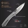 Firebird GANZO Adimanti Skimen Pocket Folding Knife G10 Anti-Slip Handle with Clip and Glass Breaker D2 Steel Blade Hunting Fishing Camping Outdoor Folder EDC Pocket Knife (Blue) view 3