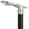 Medieval Vintage Handmade Walking Cane Stick with Jaguar Handle view 1