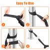 Battle Rope Anchor Strap Kit Accessories for Home Gym Outdoor Muscle Workout Equipment,Carabiners with 2 Durable Straps and 1 Heavy Duty Carabiner, Home Gym Equipment for Men Women view 4