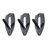 Hi Flame Skull Hook Trophy Mount Perfect Kit for Hanging and Mounting Taxidermy Deer Antlers and Other Skulls for Display Skull Hanger Powder Coating (Black-3) view 1