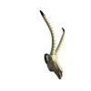 Hi Flame Skull Hook Trophy Mount Perfect Kit for Hanging and Mounting Taxidermy Deer Antlers and Other Skulls for Display Skull Hanger Powder Coating (Black-3) view 3