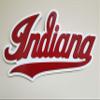 Indiana University Script Logo Wall Plaque 39" x 21 1/2"