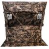BOG Prevail Sitting Height Ground Blind Mossy Oak with StealthZip Silent Zippers, StealthTrac Silent Windows, Water Resistant 600D Fabric, and Hub Construction for Hunting, Shooting, and Outdoor view 1