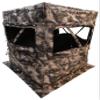 BOG Prevail Sitting Height Ground Blind Mossy Oak with StealthZip Silent Zippers, StealthTrac Silent Windows, Water Resistant 600D Fabric, and Hub Construction for Hunting, Shooting, and Outdoor view 2