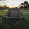 BOG Low Profile Turkey Ground Blind Chair with Rugged Construction, Aluminum Frame, Extended Seat Area, Quiet Setup, Breathable Textilene Fabric, and Carry Bag for Hunting, Shooting, and Outdoors view 2