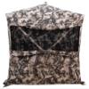 BOG Grave Digger Standing Height Ground Blind Mossy Oak with StealthZip Silent Zippers, StealthTrac Silent Windows, Water Resistant 600D Fabric, and Hub Construction for Hunting, Shooting, and Outdoor view 2