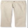 Nautica Big Boys School Uniform Flat Front Pant, Khaki, 10 Husky view 1