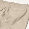 Nautica Big Boys School Uniform Flat Front Pant, Khaki, 10 Husky view 2