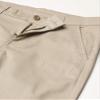 Nautica Big Boys School Uniform Flat Front Pant, Khaki, 10 Husky view 3