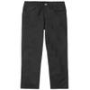 Nautica Big Boys School Uniform 5 Pocket Flat Front Pant, Black, 10 Husky view 1