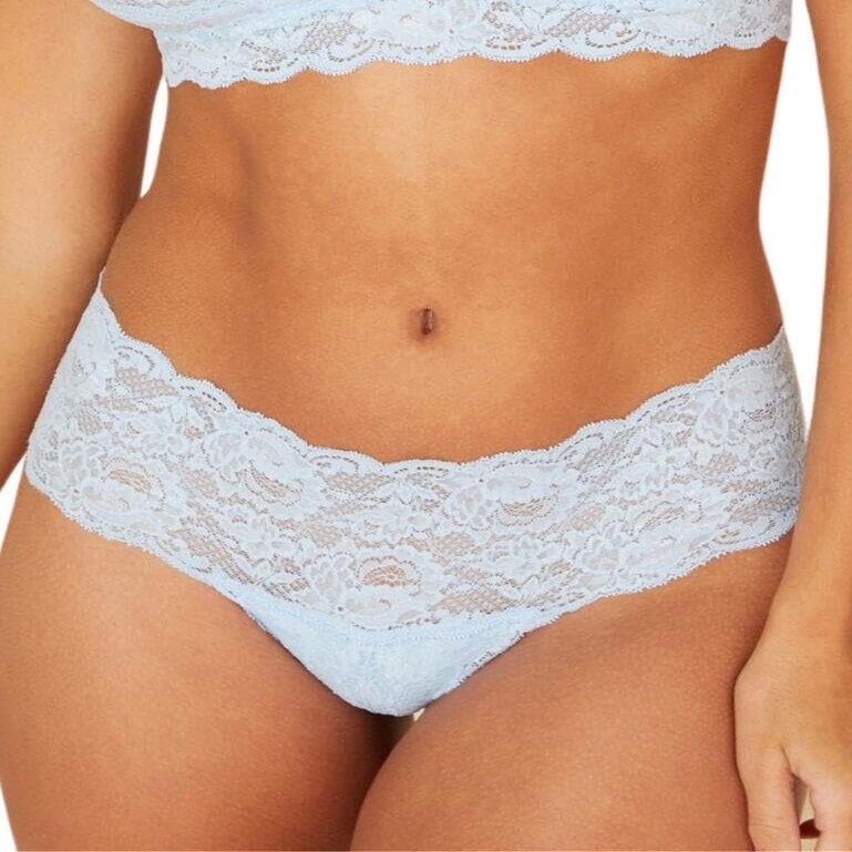Cosabella womens Never Say Never Hottie Low Rise Boyshort Boy Short Panties, Sorrento Blue, Large-X-Large US