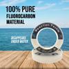 Reaction Tackle 100% Pure Fluorocarbon Fising Line - Leader Line/Clear / 17LB 300 Yd view 2