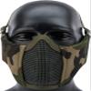 Evike Airsoft - Matrix Battlefield Elite Mesh Face Pro w/Integrated Ear Protection (Color: Woodland) view 2