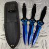 MasterTarget Target Master 8" 3PCS Skull Style Fixed Blade Set. 440 Stainless Steel Blade, Gifts view 1