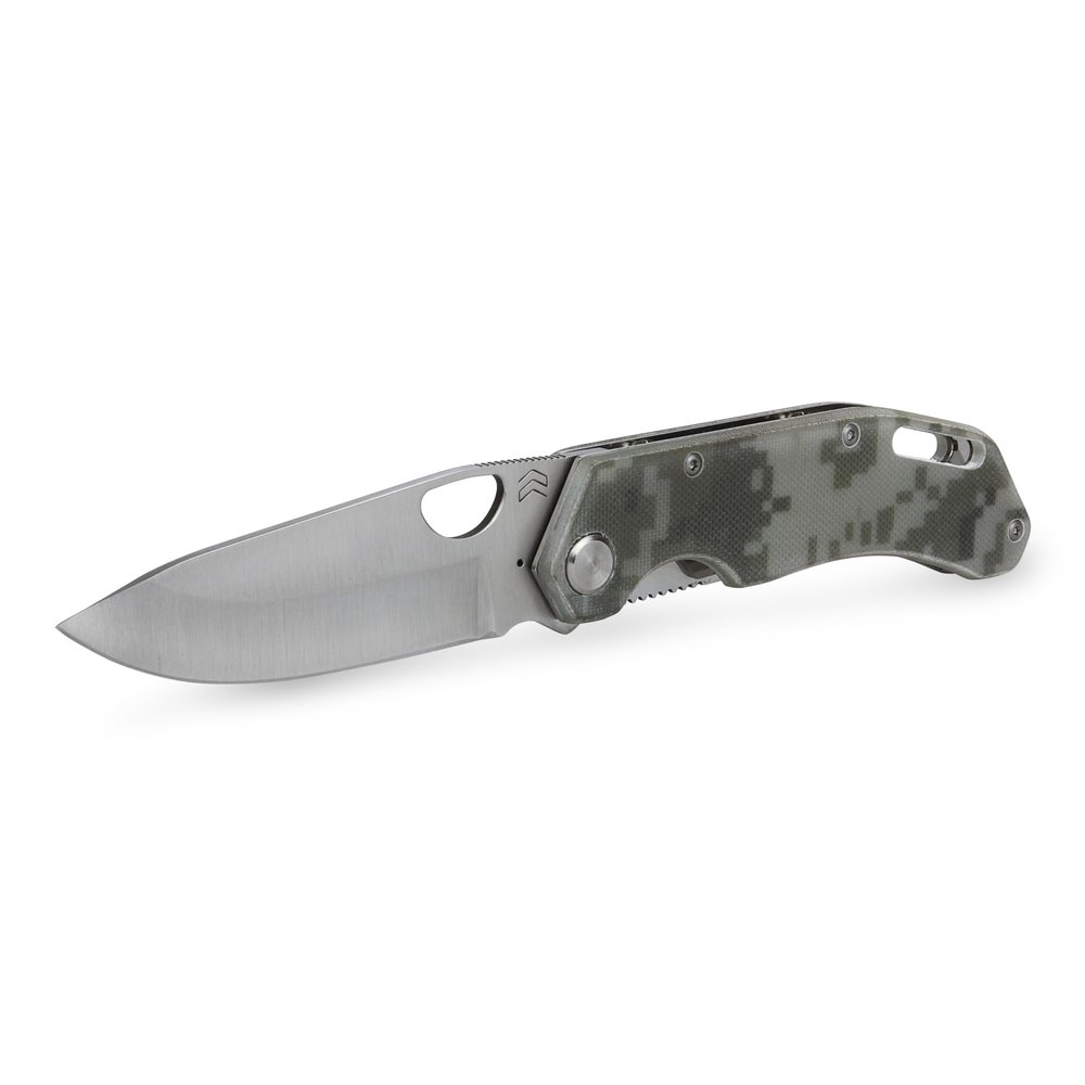 CIMO Komodo Stainless Steel Knife Handle G10 with Clip K85-G10