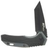 Smith & Wesson M&P Shield 6.8in Stainless Steel Assisted Opening Knife with 2.8in Tanto Blade and Rubberized Handle for Outdoor, Tactical, Survival and EDC view 2