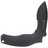 Smith & Wesson Black Ops Recurve 8in S.S. Assisted Opening Knife with 3.5in Drop Point Blade and G10 Handle for Outdoor, Tactical, Survival and EDC view 3